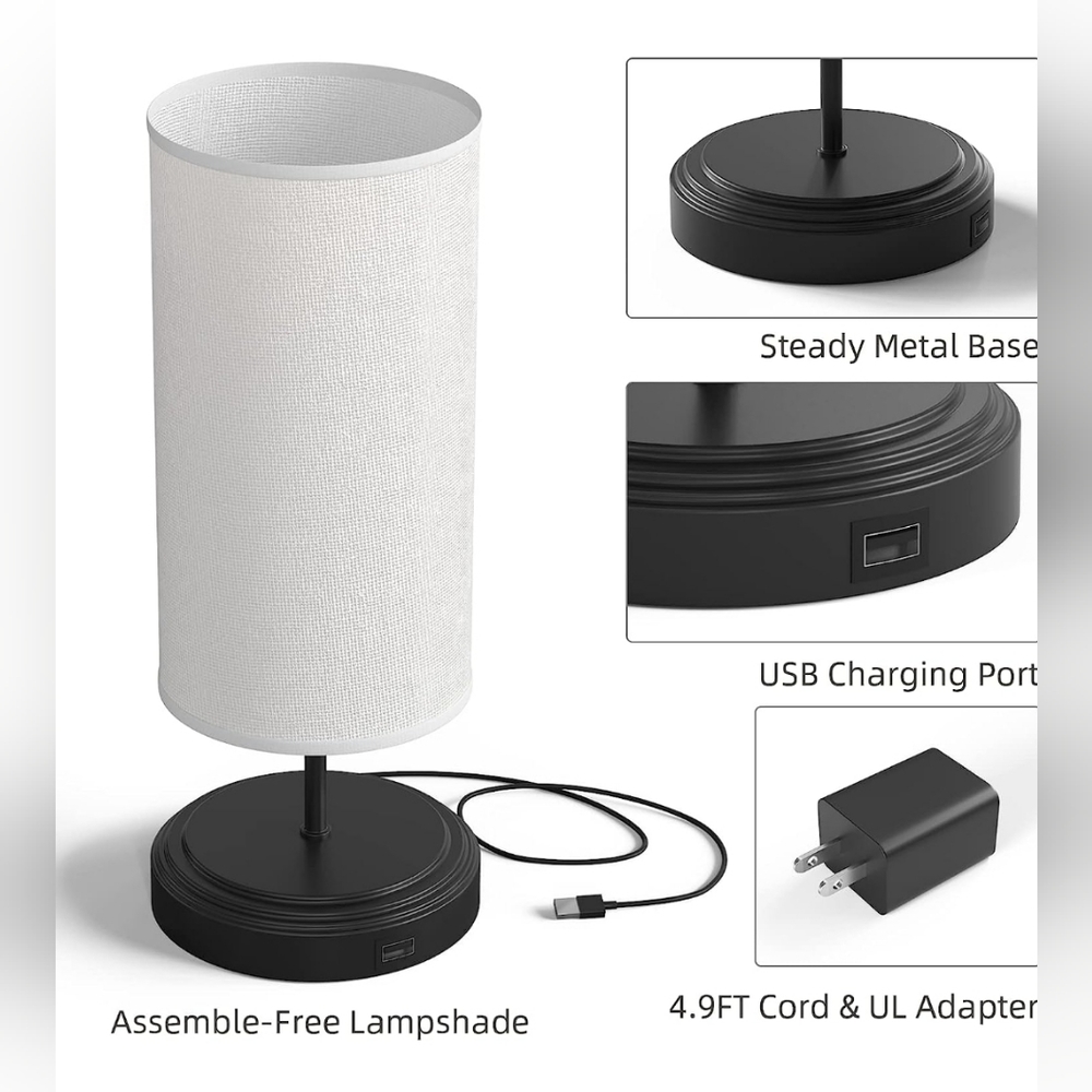 Last Chance to buy,no offers Touch Table Lamp ,Full Level Dimmable lamp
